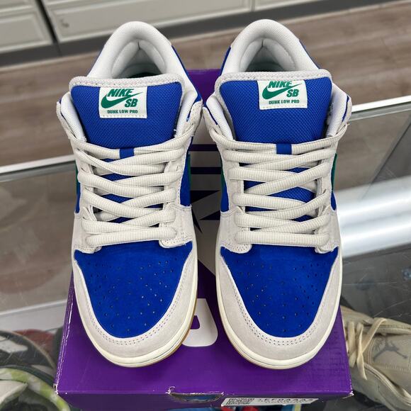 Nike SB Dunk Low Hyper Royal Malachite size 10 Pre-Owned - Picture 3 of 8